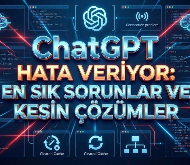 ChatGPT Hata Veriyor: En Sık Sorunlar ve Kesin Çözümler