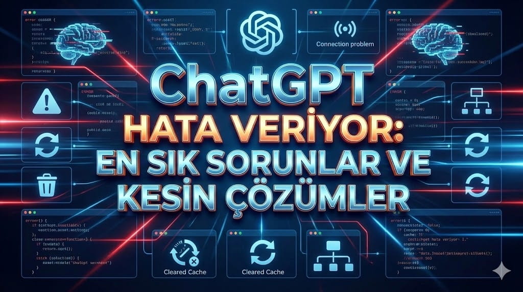 ChatGPT Hata Veriyor: En Sık Sorunlar ve Kesin Çözümler